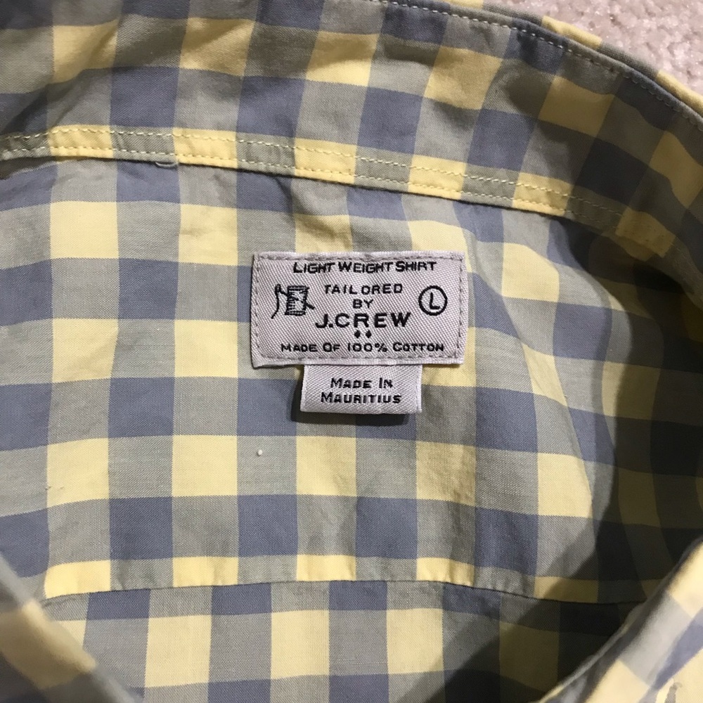 J. Crew Plaid Button Up Shirt - Picture 2 of 2